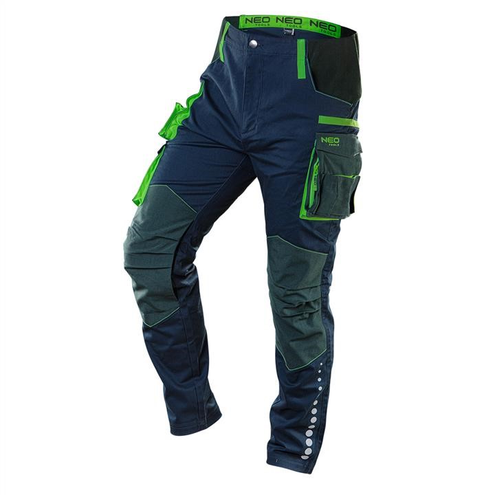 81226XL Neo Tools Working trousers PREMIUM, 62% cotton, 35% poliester, 3% elastane, size XL