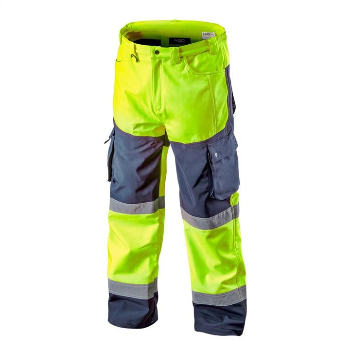 Neo Tools 81-750-XXL High vision working trousers, softshell, yellow, size XXL 81750XXL