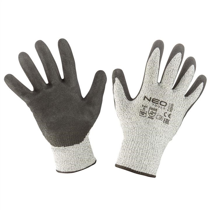 Neo Tools 97-610-10 Cut protection gloves, nitrile coated, 4X43D, 10" 9761010