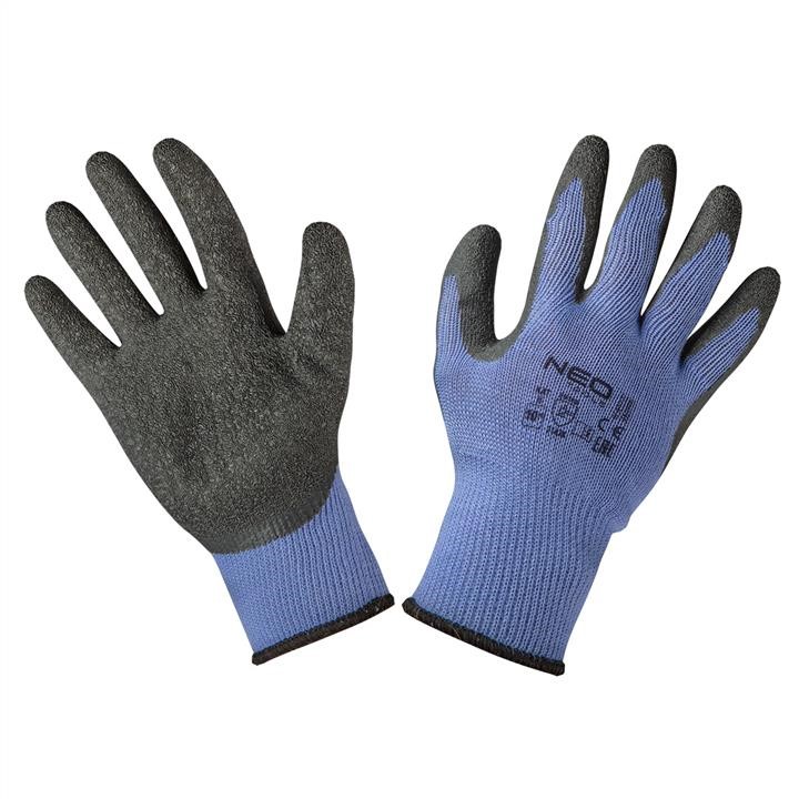 Neo Tools 97-640-10 Working gloves, latex coated cotton with polyester, 2143X, size 10 9764010