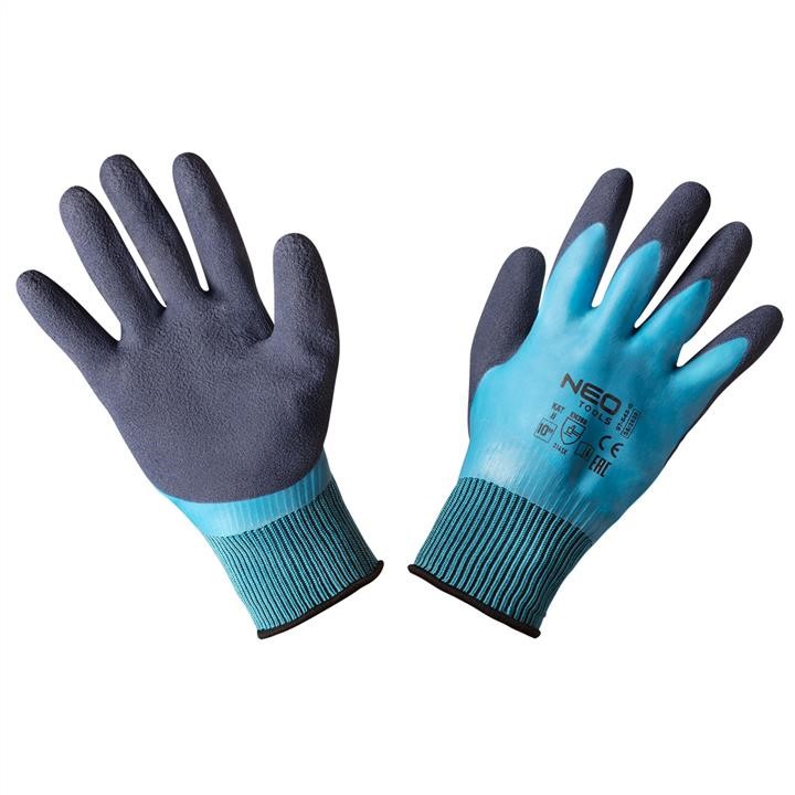 Neo Tools 97-643-10 Working gloves, latex coated polyester (2 layers), 3141X, size 10 9764310