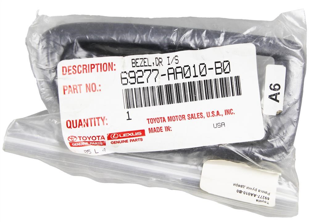 Door handle frame Toyota 69277-AA010-B0