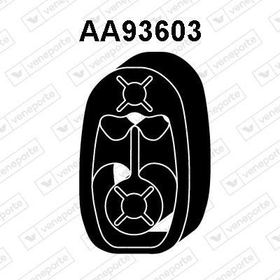 Veneporte AA93603 Exhaust mounting pad AA93603