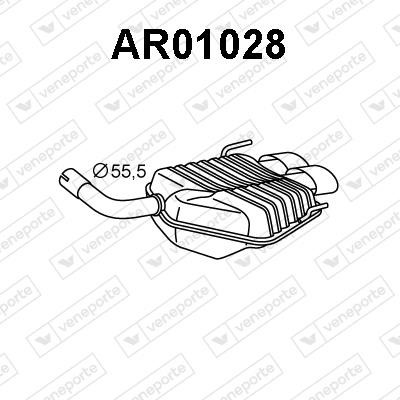 Veneporte AR01028 Shock absorber AR01028
