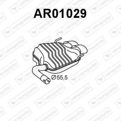 Veneporte AR01029 Shock absorber AR01029