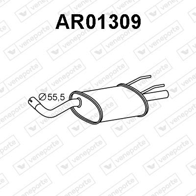 Veneporte AR01309 Shock absorber AR01309