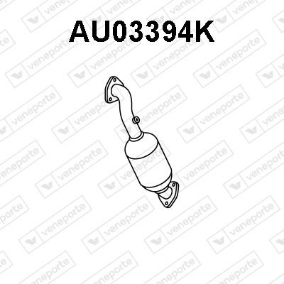 Veneporte AU03394K Catalytic Converter AU03394K