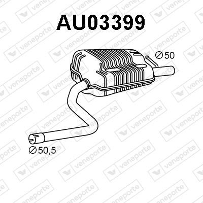 Veneporte AU03399 Shock absorber AU03399