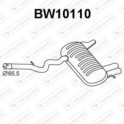 Veneporte BW10110 End Silencer BW10110