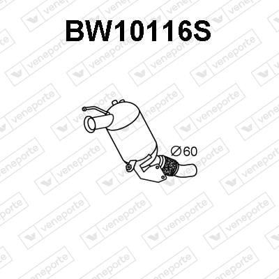 Veneporte BW10116S Diesel particulate filter DPF BW10116S