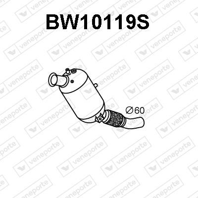 Veneporte BW10119S Diesel particulate filter DPF BW10119S