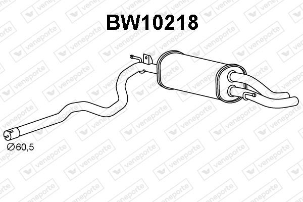 Veneporte BW10218 Shock absorber BW10218