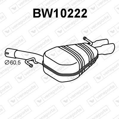 Veneporte BW10222 Shock absorber BW10222
