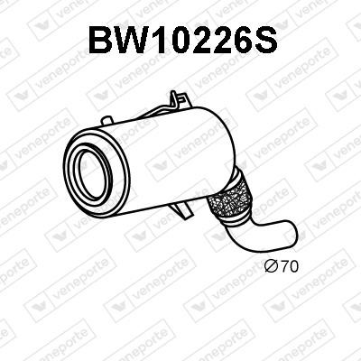 Veneporte BW10226S Diesel particulate filter DPF BW10226S