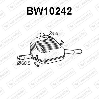 Veneporte BW10242 Shock absorber BW10242