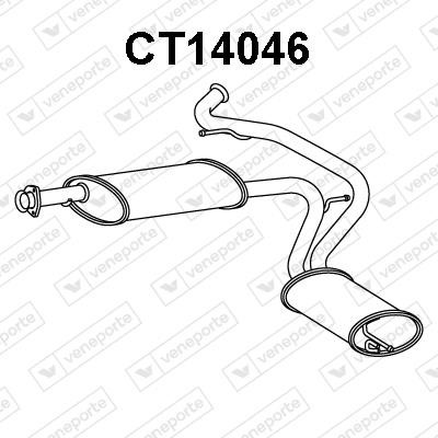 Veneporte CT14046 End Silencer CT14046