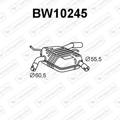 Veneporte BW10245 Shock absorber BW10245