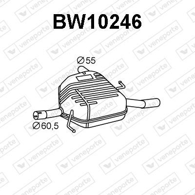 Veneporte BW10246 Shock absorber BW10246