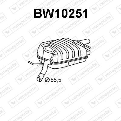 Veneporte BW10251 Shock absorber BW10251