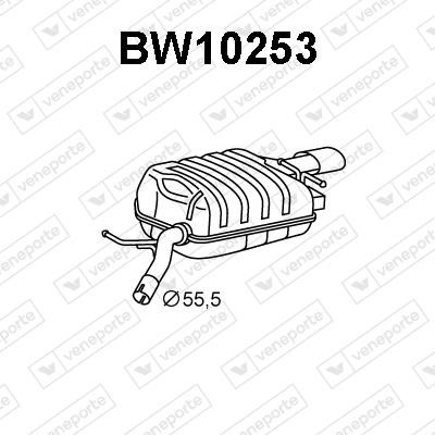 Veneporte BW10253 Shock absorber BW10253