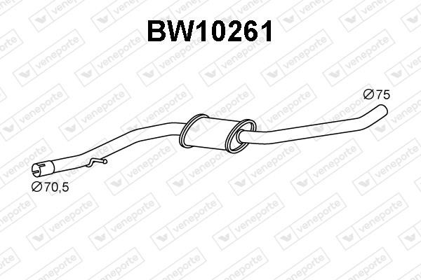Veneporte BW10261 Shock absorber BW10261