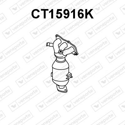 Veneporte CT15916K Catalytic Converter CT15916K