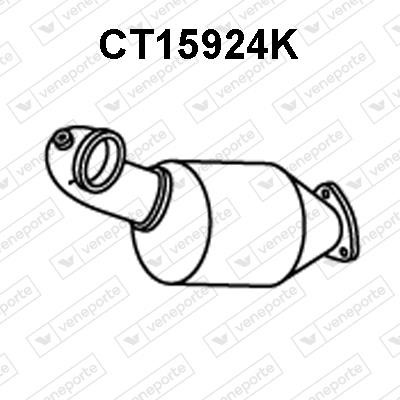 Veneporte CT15924K Catalytic Converter CT15924K