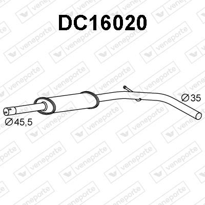 Veneporte DC16020 Shock absorber DC16020