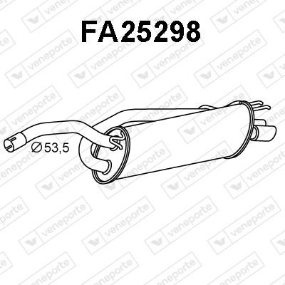 Veneporte FA25298 Shock absorber FA25298