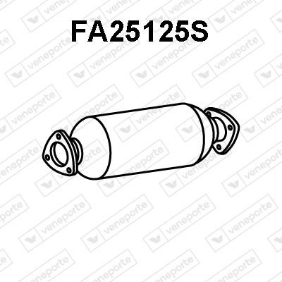 Veneporte FA25125S Diesel particulate filter DPF FA25125S
