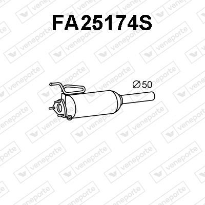 Veneporte FA25174S Diesel particulate filter DPF FA25174S