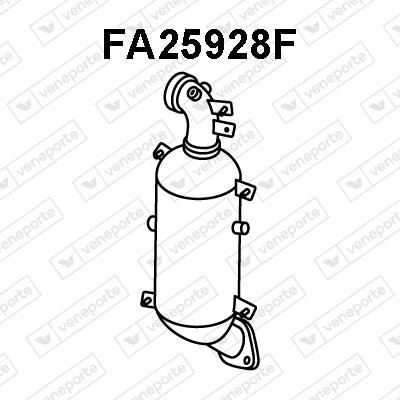 Veneporte FA25928F Diesel particulate filter DPF FA25928F