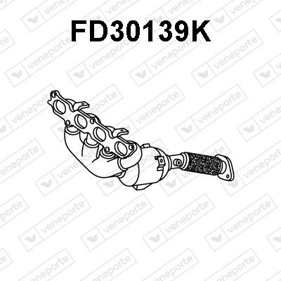 Veneporte FD30139K Catalytic Converter FD30139K