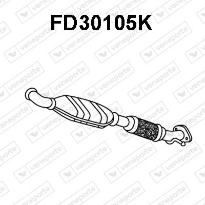Veneporte FD30105K Catalytic Converter FD30105K
