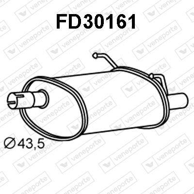 Veneporte FD30161 Shock absorber FD30161