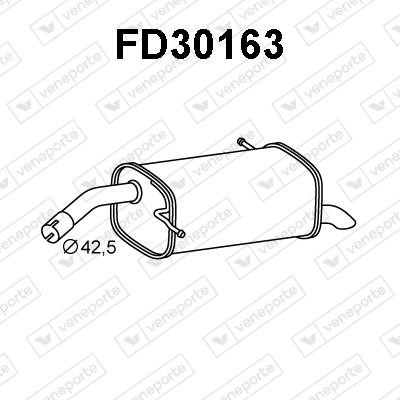 Veneporte FD30163 Shock absorber FD30163