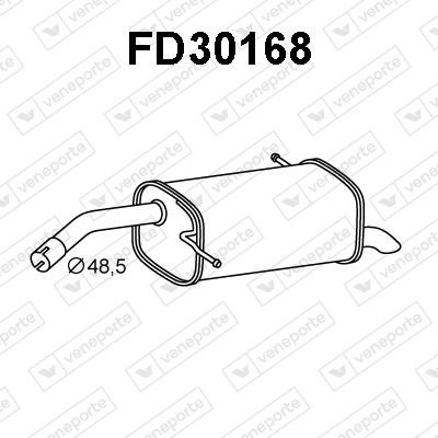 Veneporte FD30168 Shock absorber FD30168
