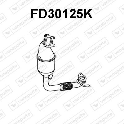 Veneporte FD30125K Catalytic Converter FD30125K
