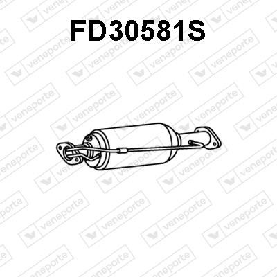 Veneporte FD30581S Diesel particulate filter DPF FD30581S