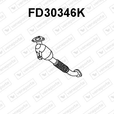 Veneporte FD30346K Catalytic Converter FD30346K