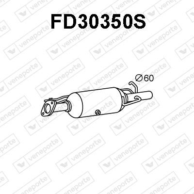 Veneporte FD30350S Diesel particulate filter DPF FD30350S