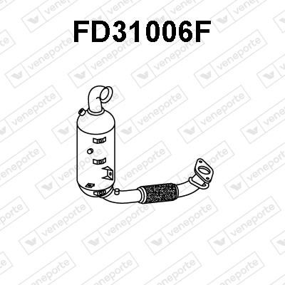 Veneporte FD31006F Diesel particulate filter DPF FD31006F