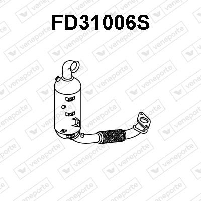 Veneporte FD31006S Diesel particulate filter DPF FD31006S