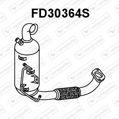 Veneporte FD30364S Diesel particulate filter DPF FD30364S