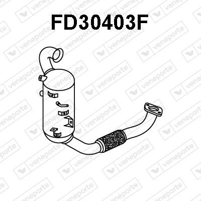Veneporte FD30403F Diesel particulate filter DPF FD30403F