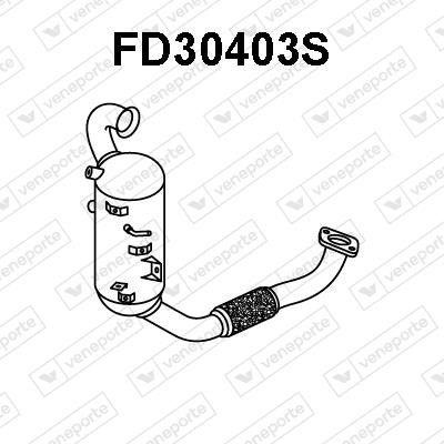 Veneporte FD30403S Diesel particulate filter DPF FD30403S