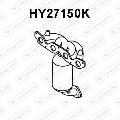 Veneporte HY27150K Catalytic Converter HY27150K