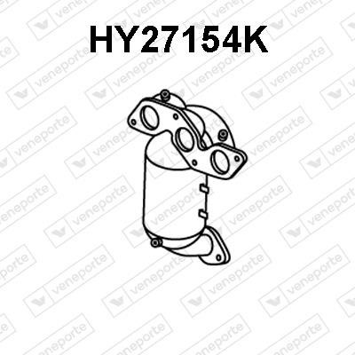 Veneporte HY27154K Catalytic Converter HY27154K