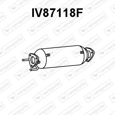 Veneporte IV87118F Diesel particulate filter DPF IV87118F