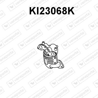 Veneporte KI23068K Catalytic Converter KI23068K